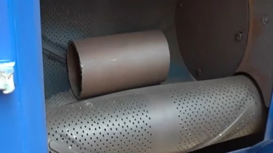 Automatic Tumble Blaster Crawler Belt Shot Blasting Machine